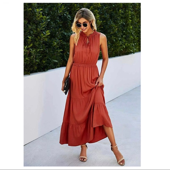 Simply Chic Tier Ruffle Maxi Dress - Picture 3 of 7